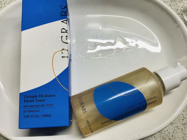 12GRABS Octuple Hyaluron Moist Toner review photo by remedyforbeauty
