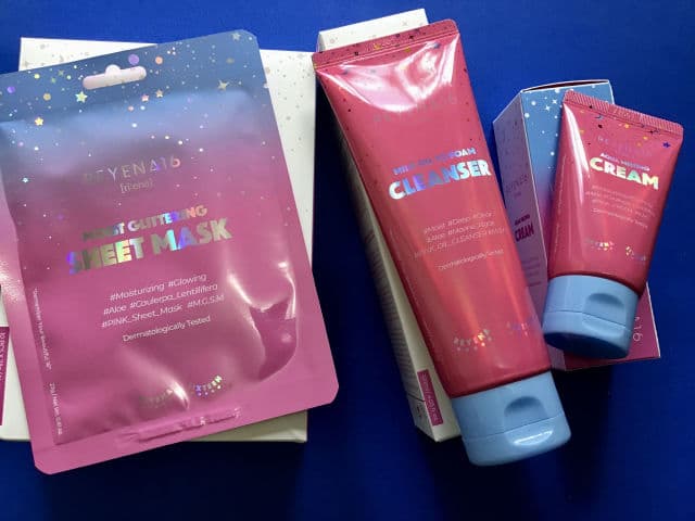 REYENA16 Moist Glittering Sheet Mask review photo by remedyforbeauty
