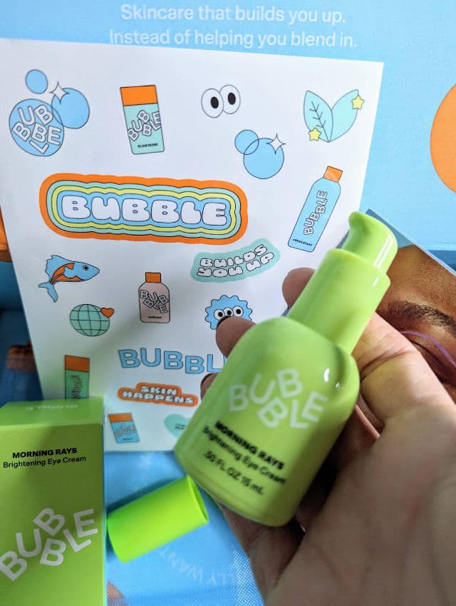 Bubble Morning Rays Brightening Eye Cream review photo by remedyforbeauty