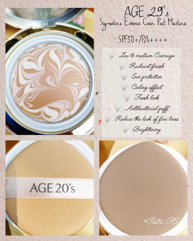 AGE 20’s Signature Essence Sunscreen BB & CC Cream SPF50+ review photo by lilprincess