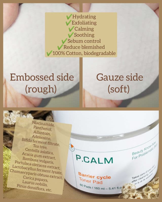 P.CALM Barrier Cycle Toner Pad review photo by lilprincess