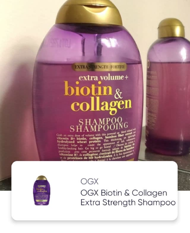 OGX Thick & Full Biotin and Collagen Hair Thickening Shampoo review photo by jadevanii