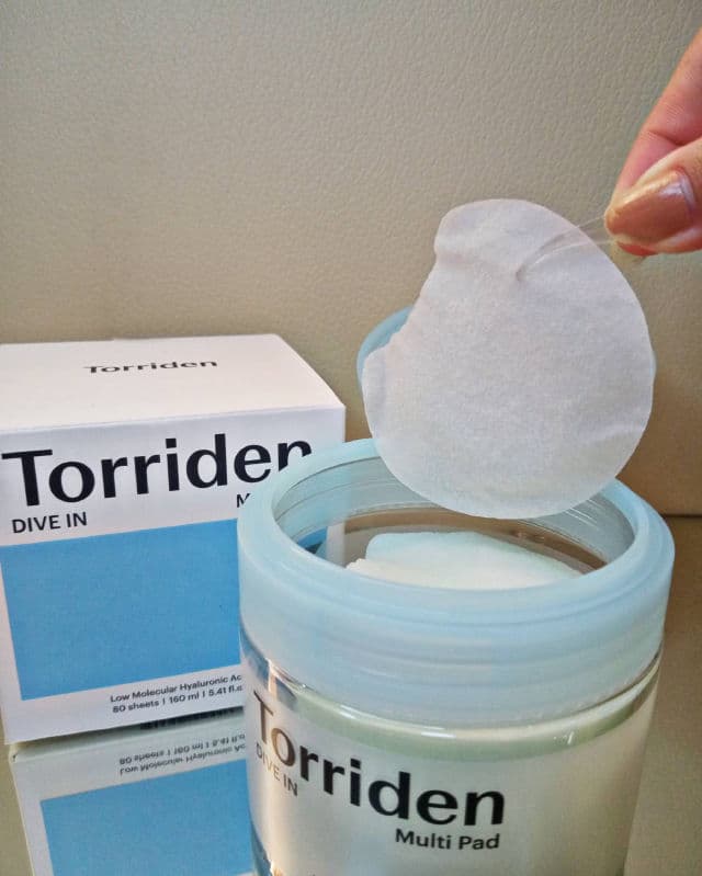 Torriden Dive-in Multi Pad Vegan Hyaluronic Acid Toner Pads review photo by latinanextdoor