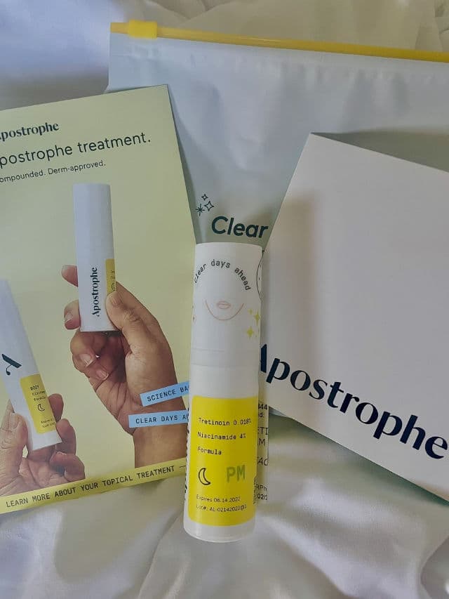 Apostrophe Tretinoin %0.018 + Niacinamide 4% review photo by Baileyyskin