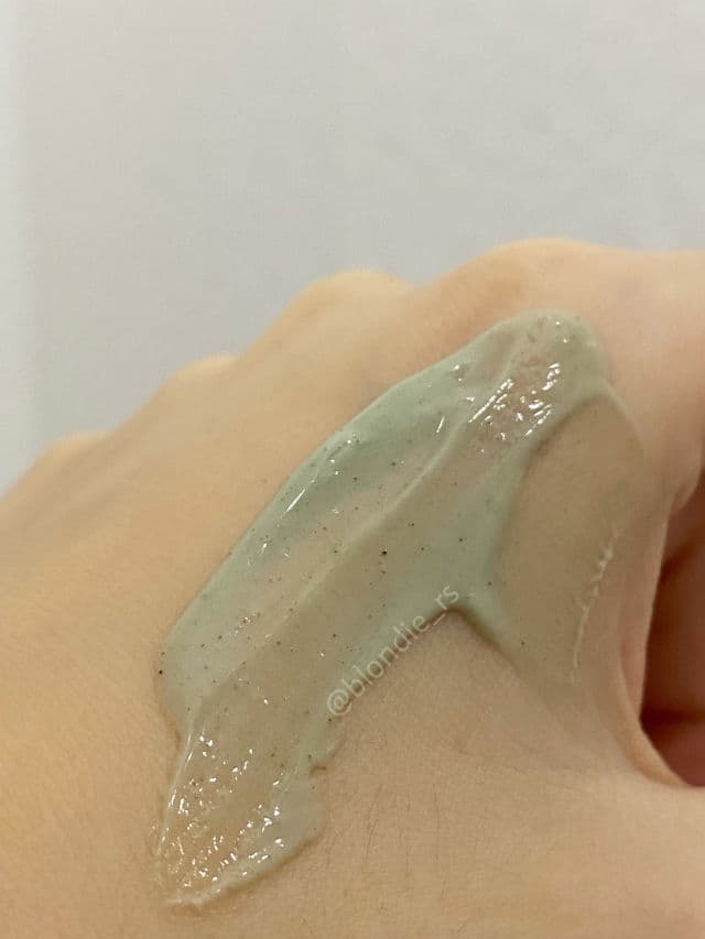 Sane Cosmetics Detox Face Mask with AHA + PHA + 5% Spirulina review photo by BlondieRS