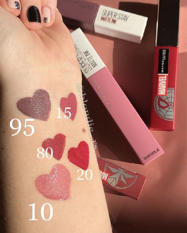 Maybelline Super Stay Matte Ink Liquid Lipstick review photo by BlondieRS