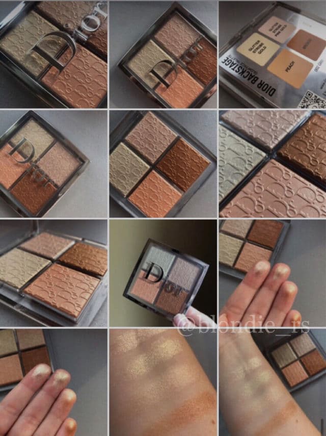 Dior Glow Face Palette #002 Glitz review photo by BlondieRS