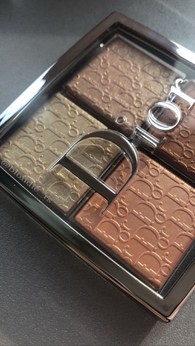 Dior Glow Face Palette #002 Glitz review photo by BlondieRS