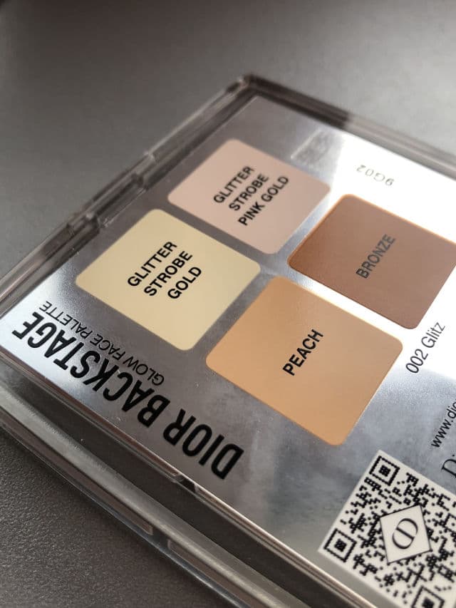 Dior Glow Face Palette #002 Glitz review photo by BlondieRS