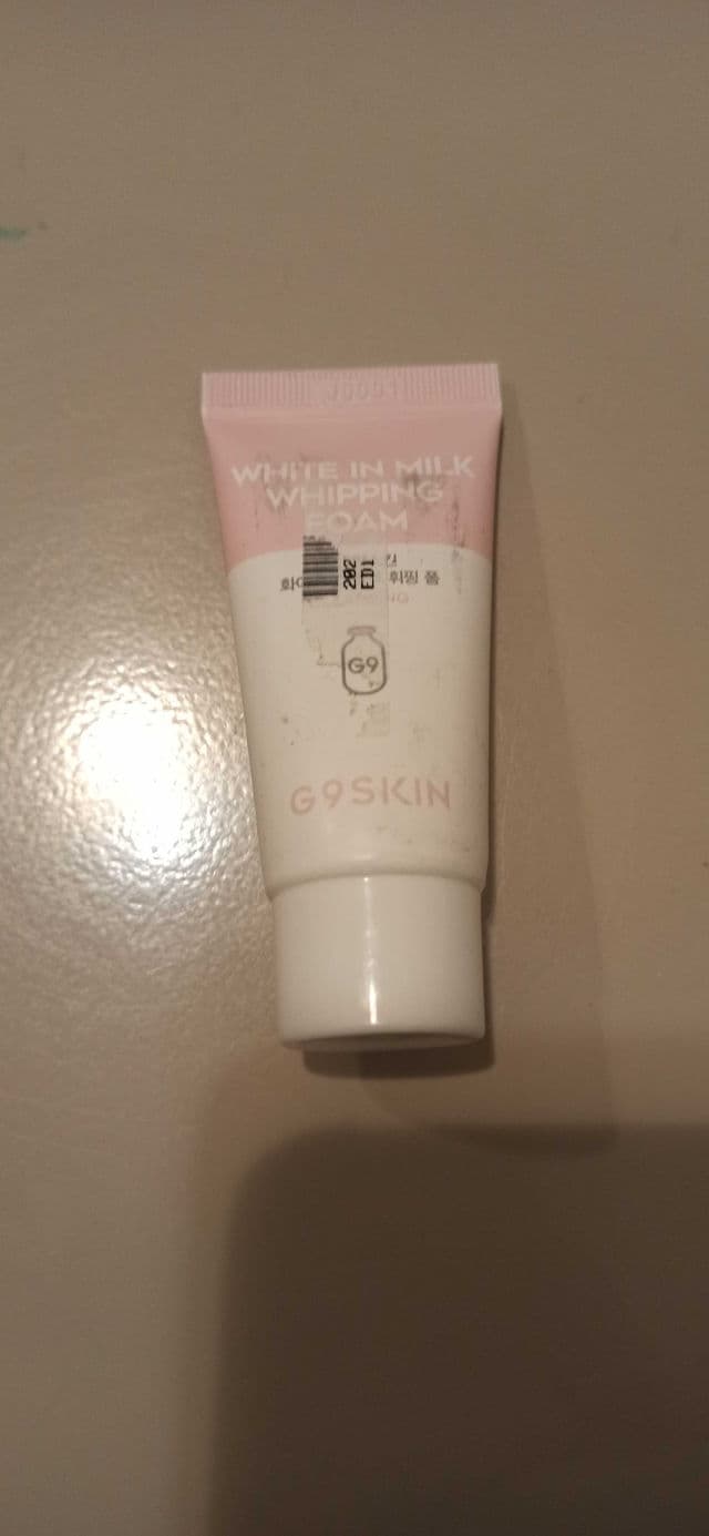 G9 SKIN White in Milk Whipping Foam review photo by raque