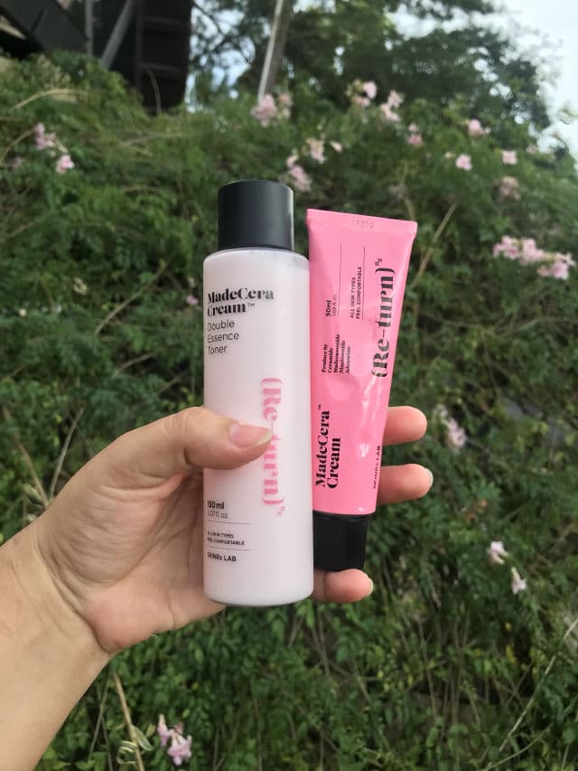 SkinRx Lab MadeCera Cream Double Essence Toner review photo by Estephiglow