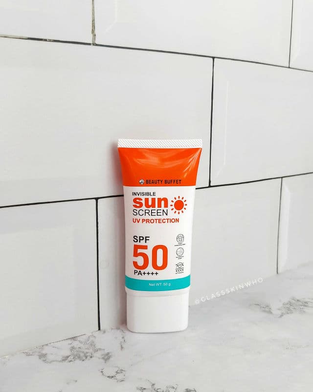 Beauty Buffet Invisible Sunscreen UV Protection SPF 50 PA++++ review photo by qilss