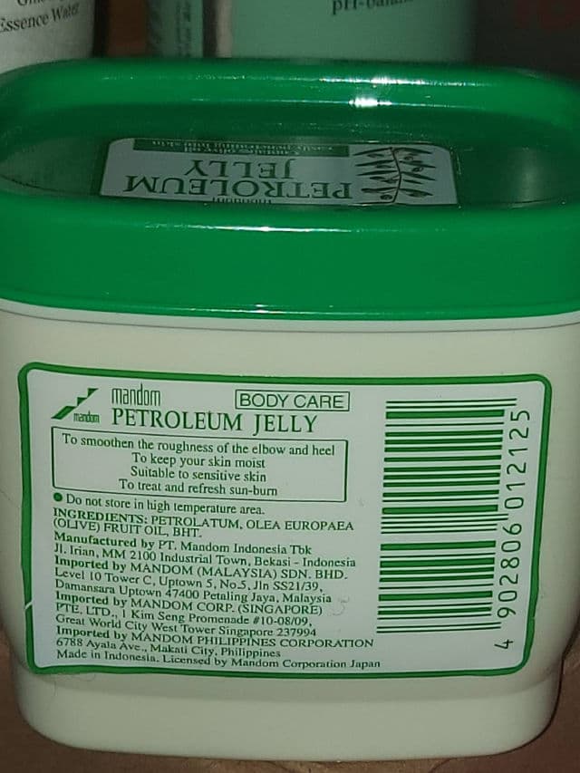 Mandom Petroleum Jelly review photo by qilss
