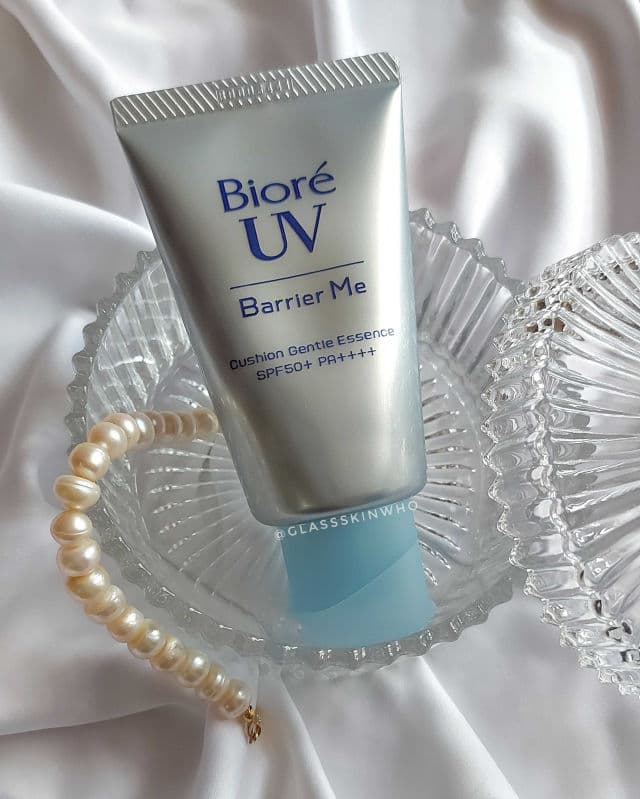 Biore UV Barrier Me Cushion Gentle Essence SPF50+ PA++++ review photo by qilss
