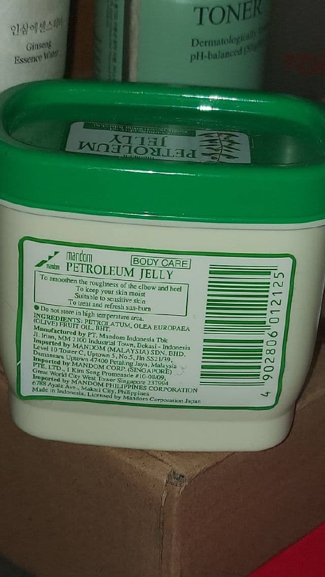 Mandom Petroleum Jelly review photo by qilss