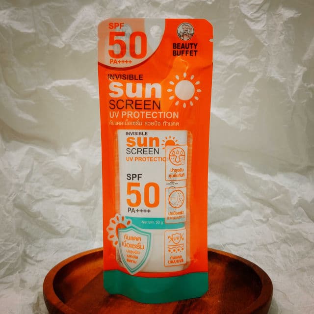 Beauty Buffet Invisible Sunscreen UV Protection SPF 50 PA++++ review photo by danielwonderland