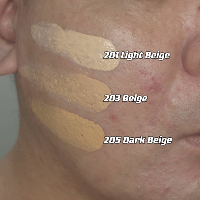 THE FACE SHOP 201 Light Beige review photo by danielwonderland