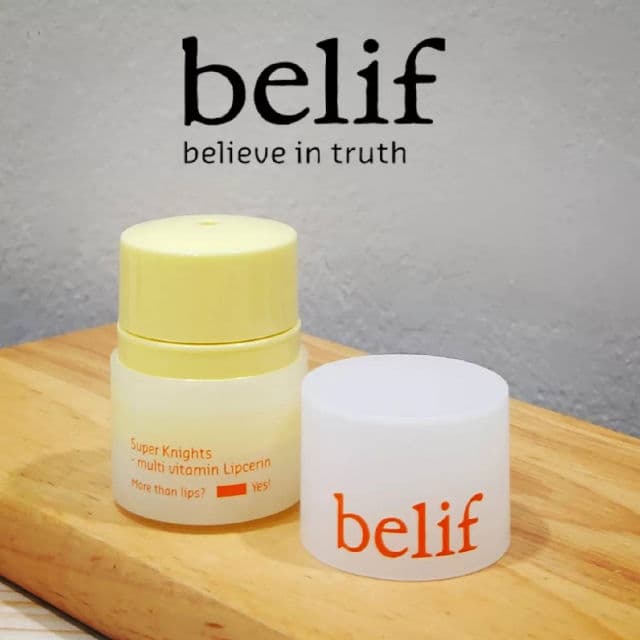 belif Super Knights Multi Vitamin Lipcerin  review photo by danielwonderland