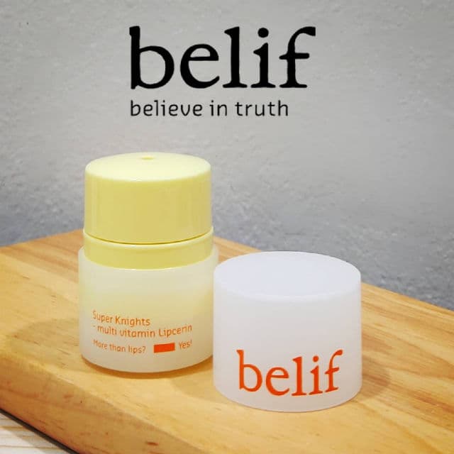 belif Super Knights Multi Vitamin Lipcerin  review photo by danielwonderland