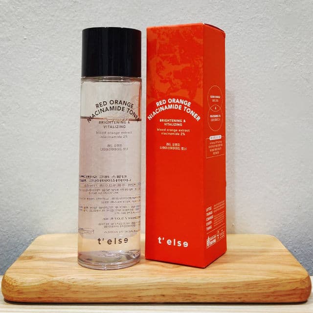 T'else Red Orange Niacinamide Toner review photo by danielwonderland
