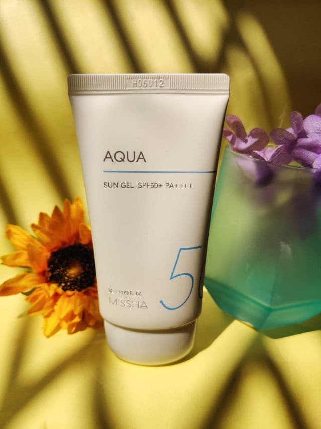 MISSHA All Around Safe Block Total Moisture Sun Gel SPF50+ PA+++  review photo by aruneka