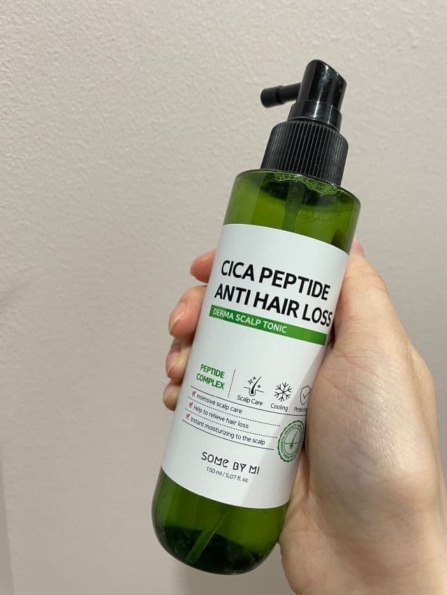 Some By Mi Cica Peptide Anti Hair Loss Derma Scalp Tonic review photo by katev0033