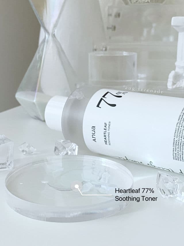 Heartleaf 77% Soothing Toner product review