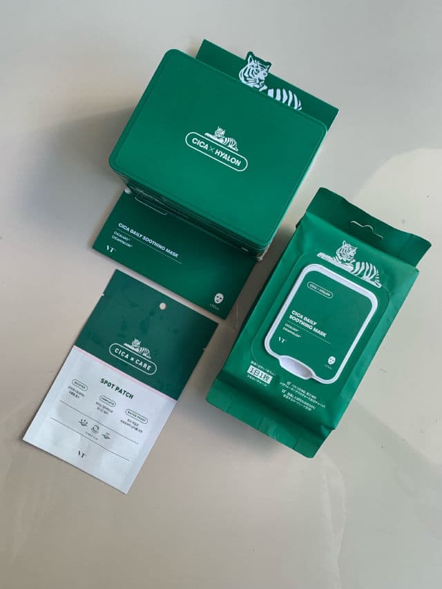 VT COSMETICS Cica Daily Soothing Mask review photo by Melora