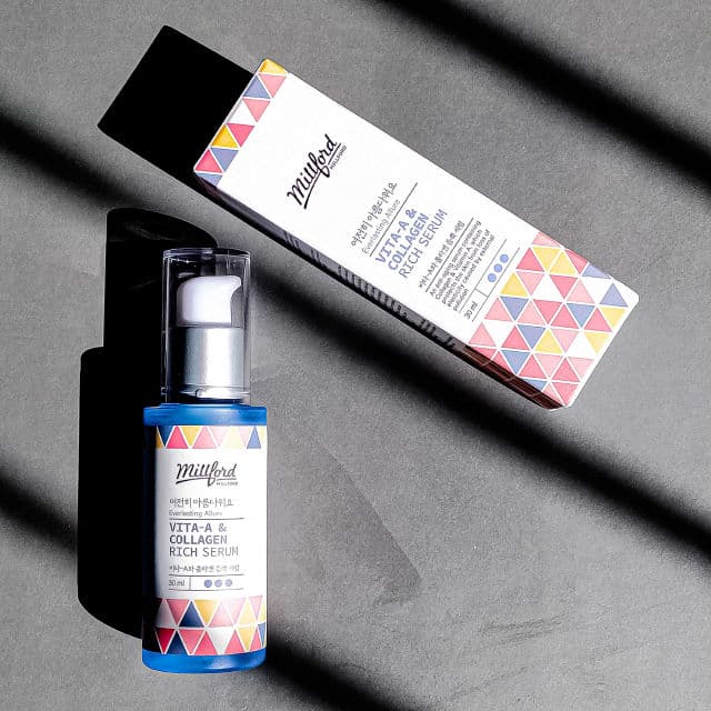 Millford Vita A & Collagen Rich Serum review photo by skinvenue
