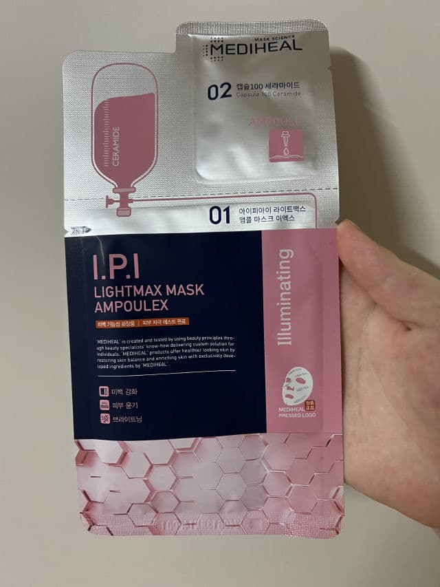 MEDIHEAL Line Friends I.P.I Lightmax Ampoule Mask review photo by Shureek