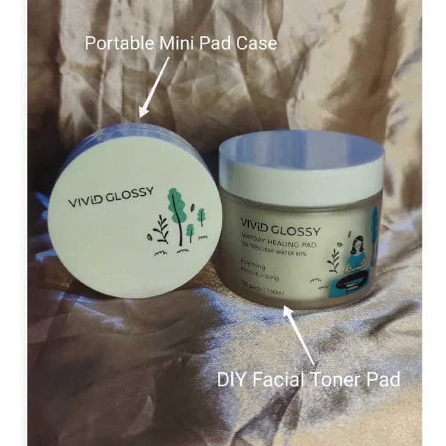 Vivid Glossy Mayday Healing Toner Pad review photo by iscreview