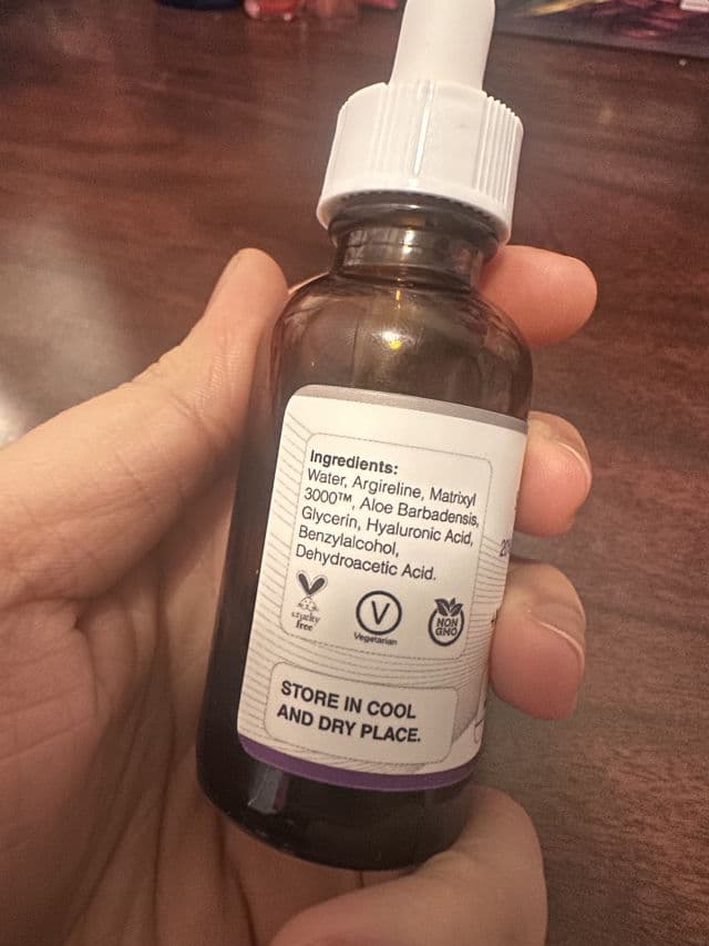Skin Deva 20% Argireline + Matrixyl 3000 + Hyaluronic Acid Serum review photo by Skinreanna