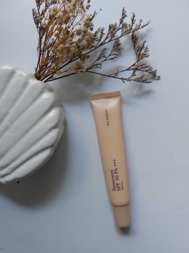 the Aubree Sunscreen SPF 50 PA +++ review photo by hnnrrhm