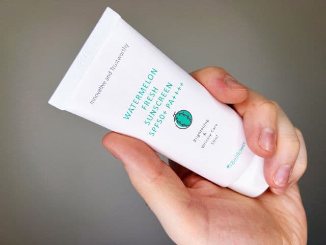 Bellflower Watermelon Fresh Sunscreen SPF50+/PA++++ review photo by ToniAhlstrom