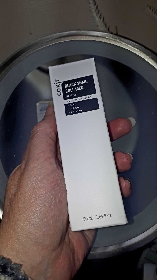 Coxir Black Snail Collagen Serum review photo by Samplegeek