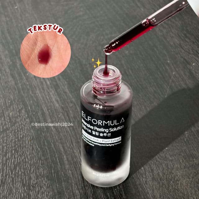 ELFormula Intensive Peeling Solution review photo by Destinawah