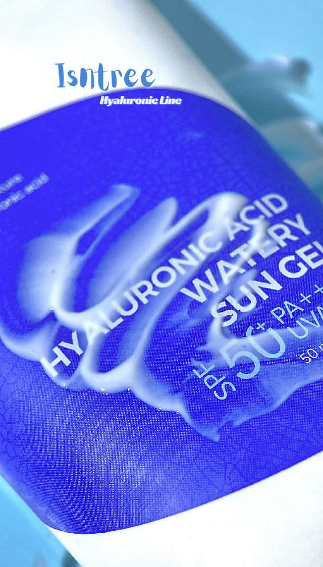 ISNTREE Hyaluronic Acid Watery Sun Gel SPF50+ PA++++ review photo by itsmecelest