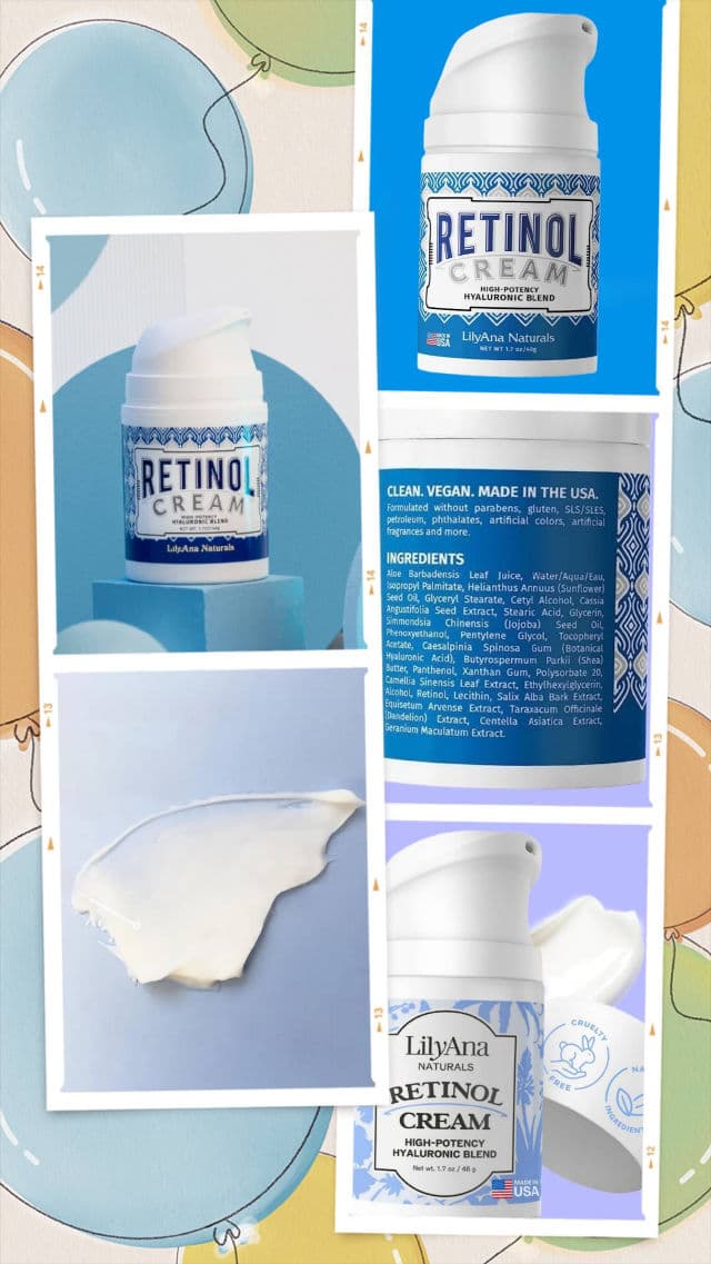 LilyAna Naturals Retinol Cream Moisturizer review photo by Codermary 