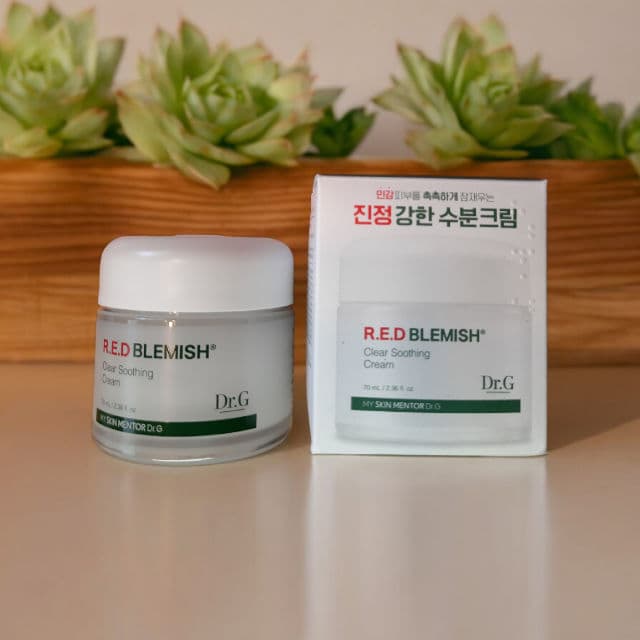 DR.G R.E.D Blemish Cica Soothing Cream review photo by Codermary 
