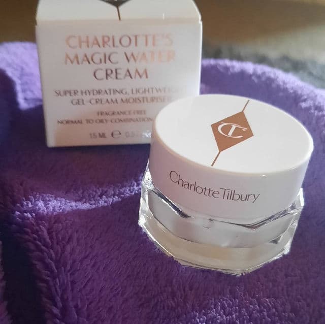 Charlotte Tilbury Charlotte's Magic Water Cream review photo by Codermary 