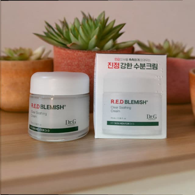 DR.G R.E.D Blemish Cica Soothing Cream review photo by Codermary 
