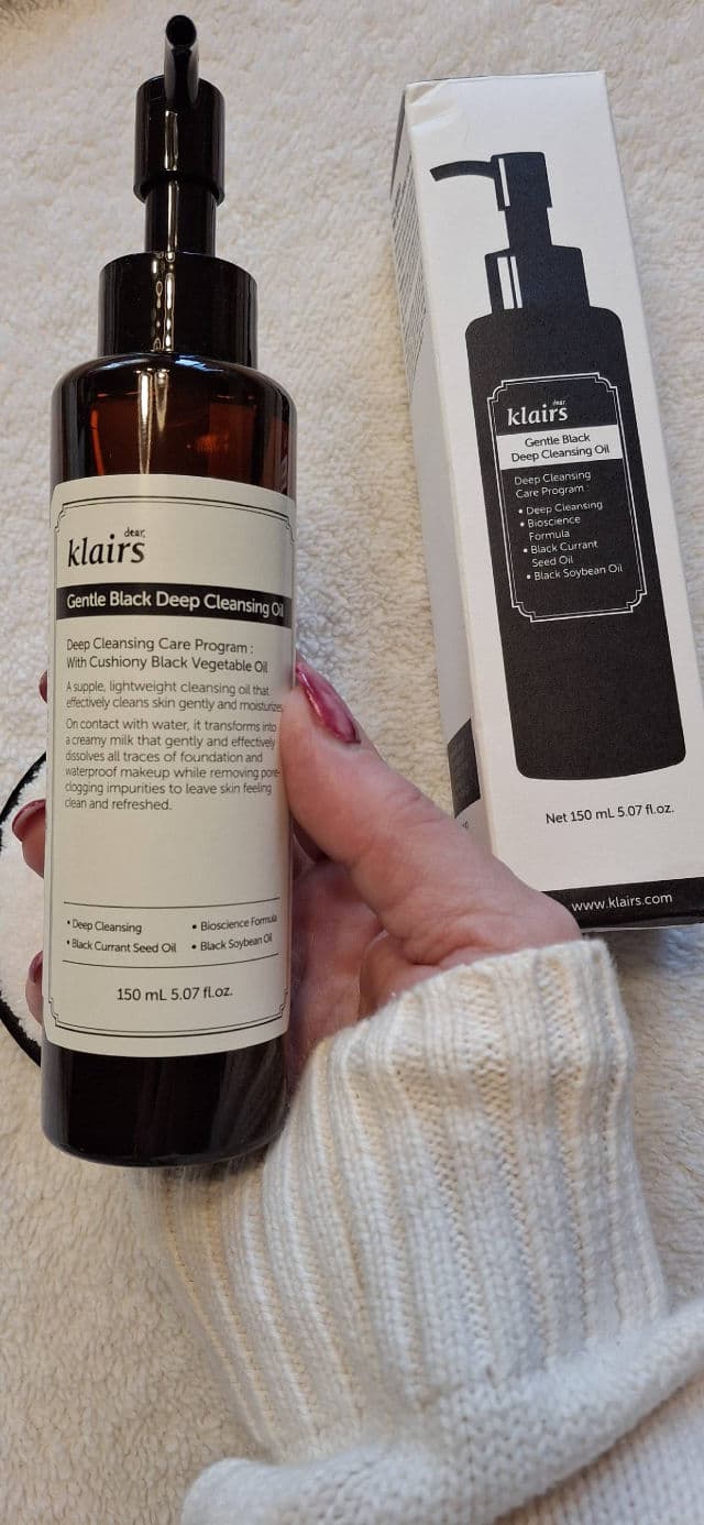 Gentle Black Deep Cleansing Oil product review