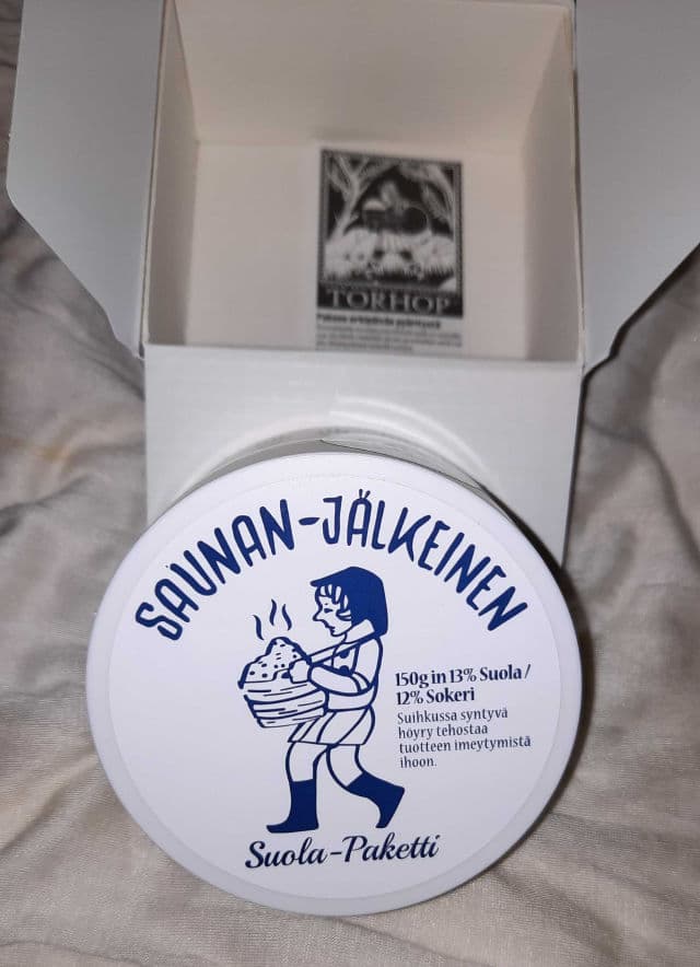 Torhop Saunan Heating Salt Facial Mask  review photo by Codermary 