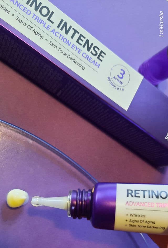 Retinol Intense Advanced Triple Action Eye Cream product review