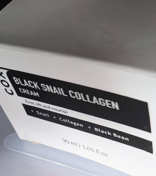 Black Snail Collagen Cream product review