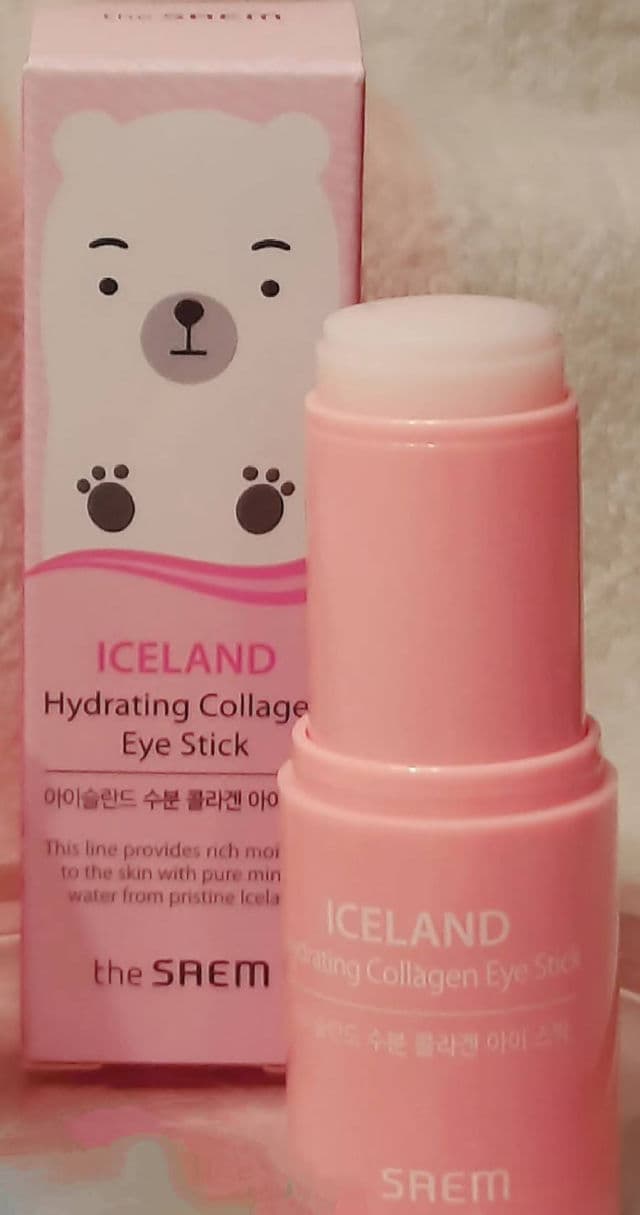 THE SAEM Iceland Hydrating Collagen Eye Stick review photo by Codermary 
