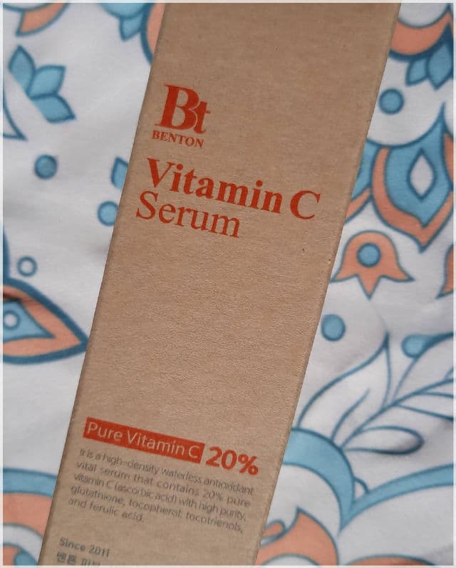 BENTON Vitamin C Serum review photo by Codermary 