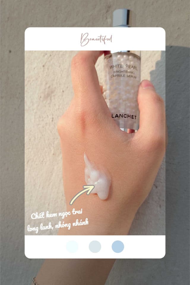 Blanchet White Pearl Brightening Capsule Serum review photo by OanhOneone