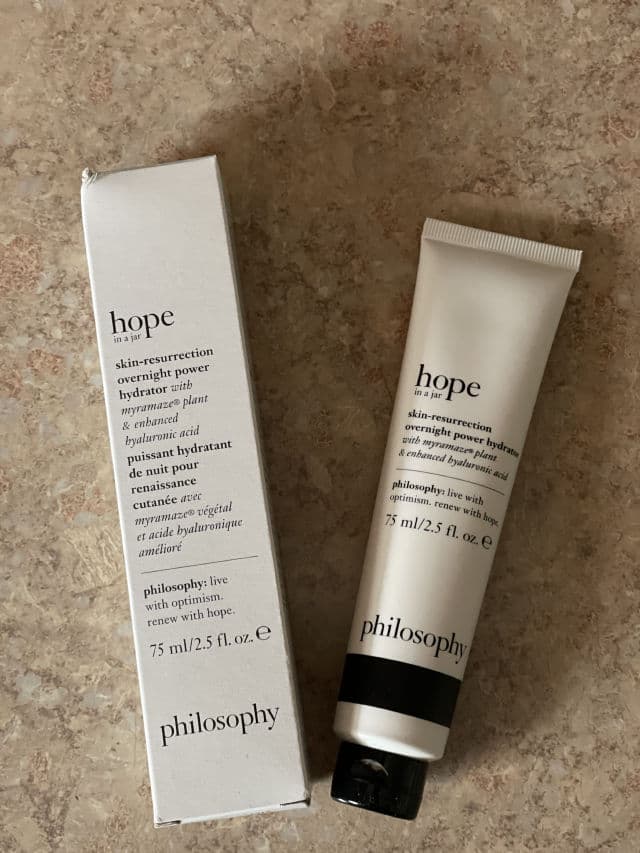 philosophy Hope In A Jar Skin-Resurrection Overnight Power Hydrator review photo by mmaddux25
