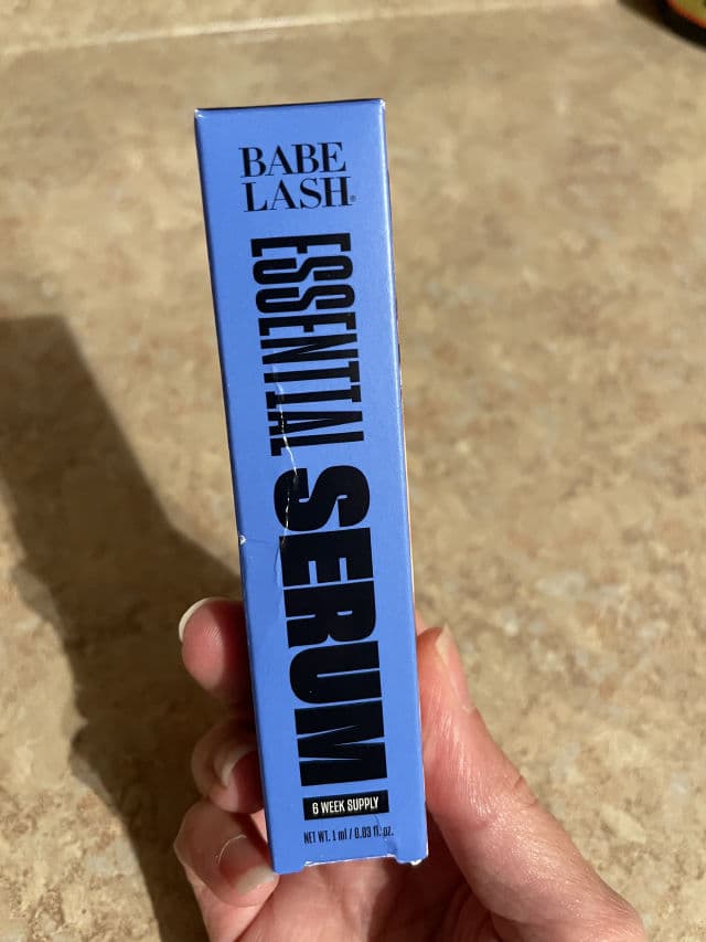 Babe Lash Essential Serum review photo by mmaddux25
